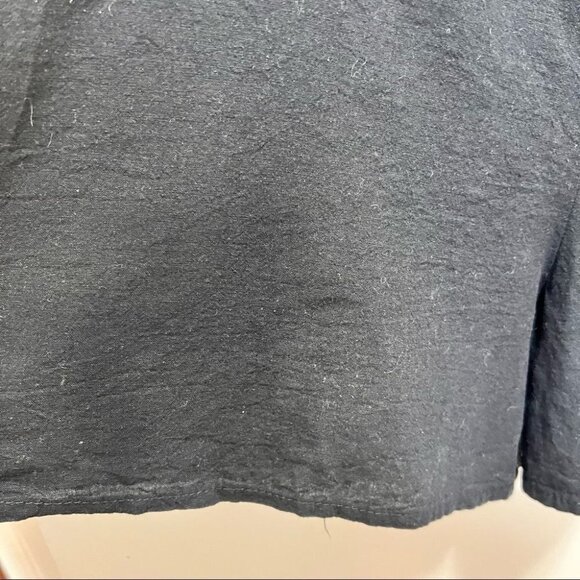 JOE Fresh Black Linen Blend Shorts Size 14 - Picture 5 of 9